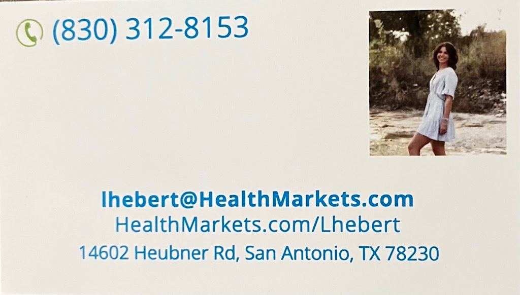 Health Markets - Lindsey Hebert | 499 Canyon Bend, Canyon Lake, TX 78133, USA | Phone: (830) 312-8153