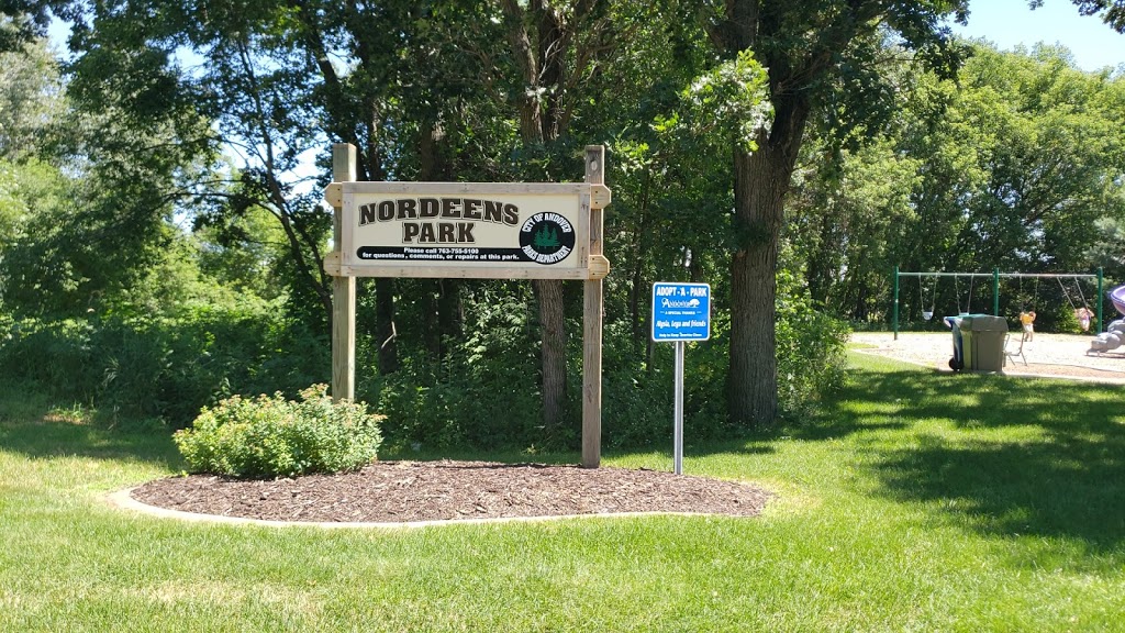 Nordeens Park | 15535 Juniper St NW, Andover, MN 55304, USA | Phone: (763) 767-5131