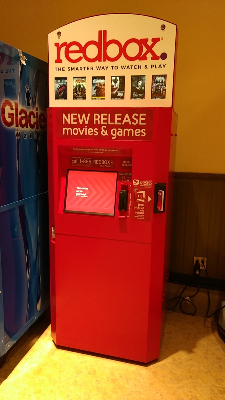 Redbox | 3070 N Goliad St, Rockwall, TX 75087, USA | Phone: (866) 733-2693